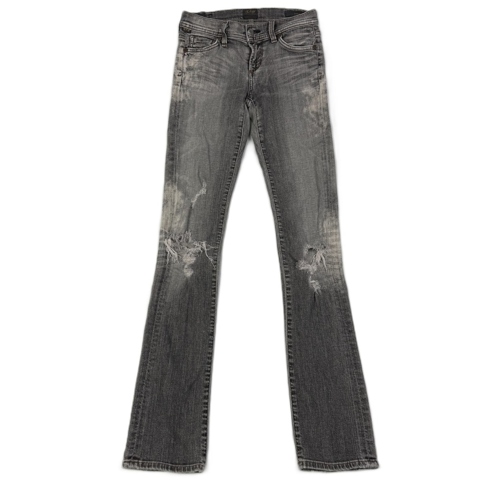 Citizen's of Humanity Womens 24 Jeans Ava Low Rise Straight leg Stretch